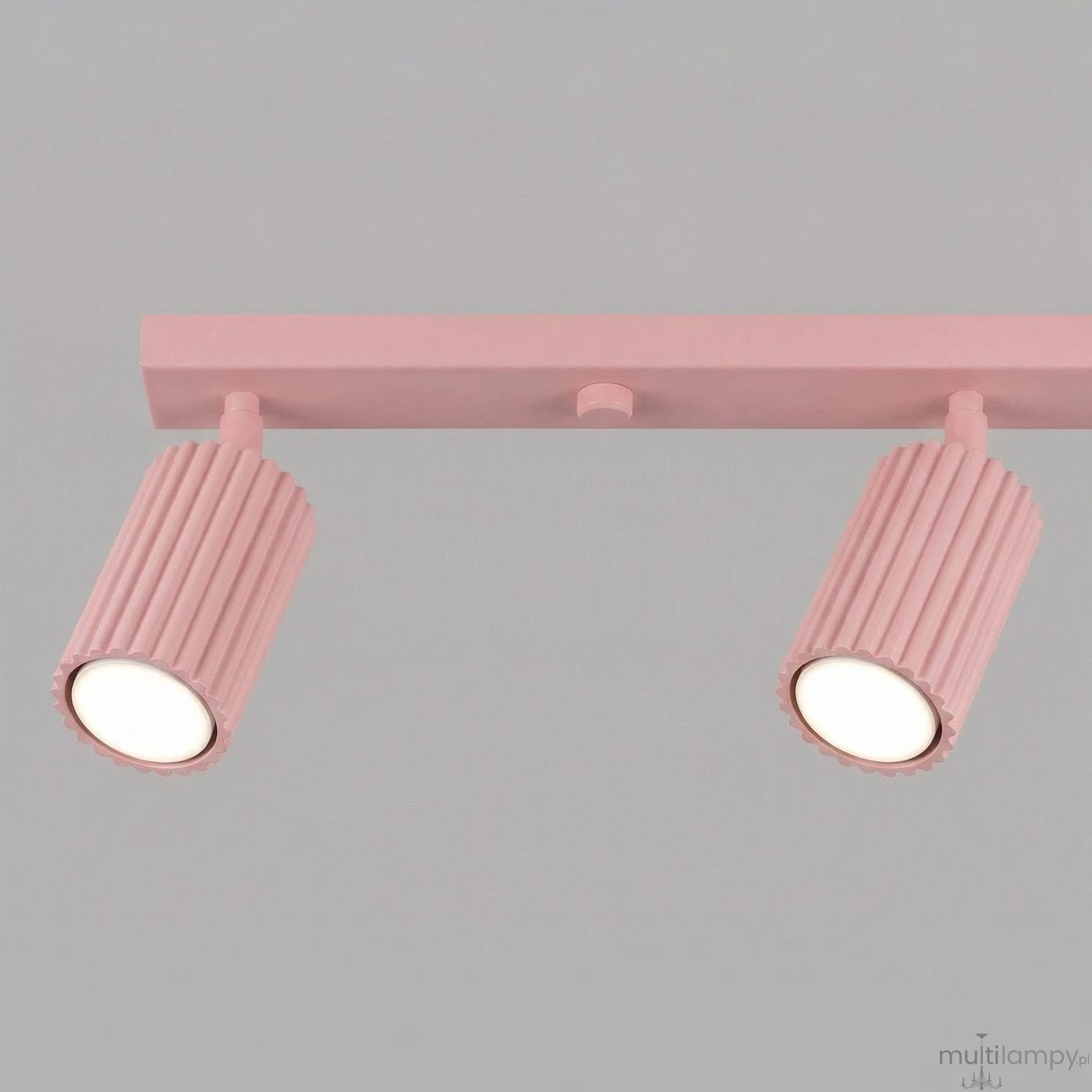 Karbon L lampa sufitowa spot 4xGU10 różowa SL.1937