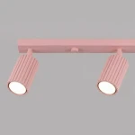 Karbon L lampa sufitowa spot 4xGU10 różowa SL.1937