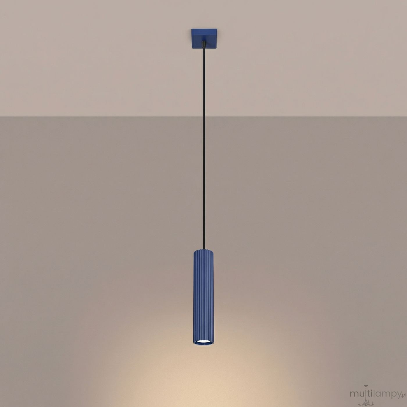 Karbon 1 lampa wisząca GU10 ultramaryna SL.2311