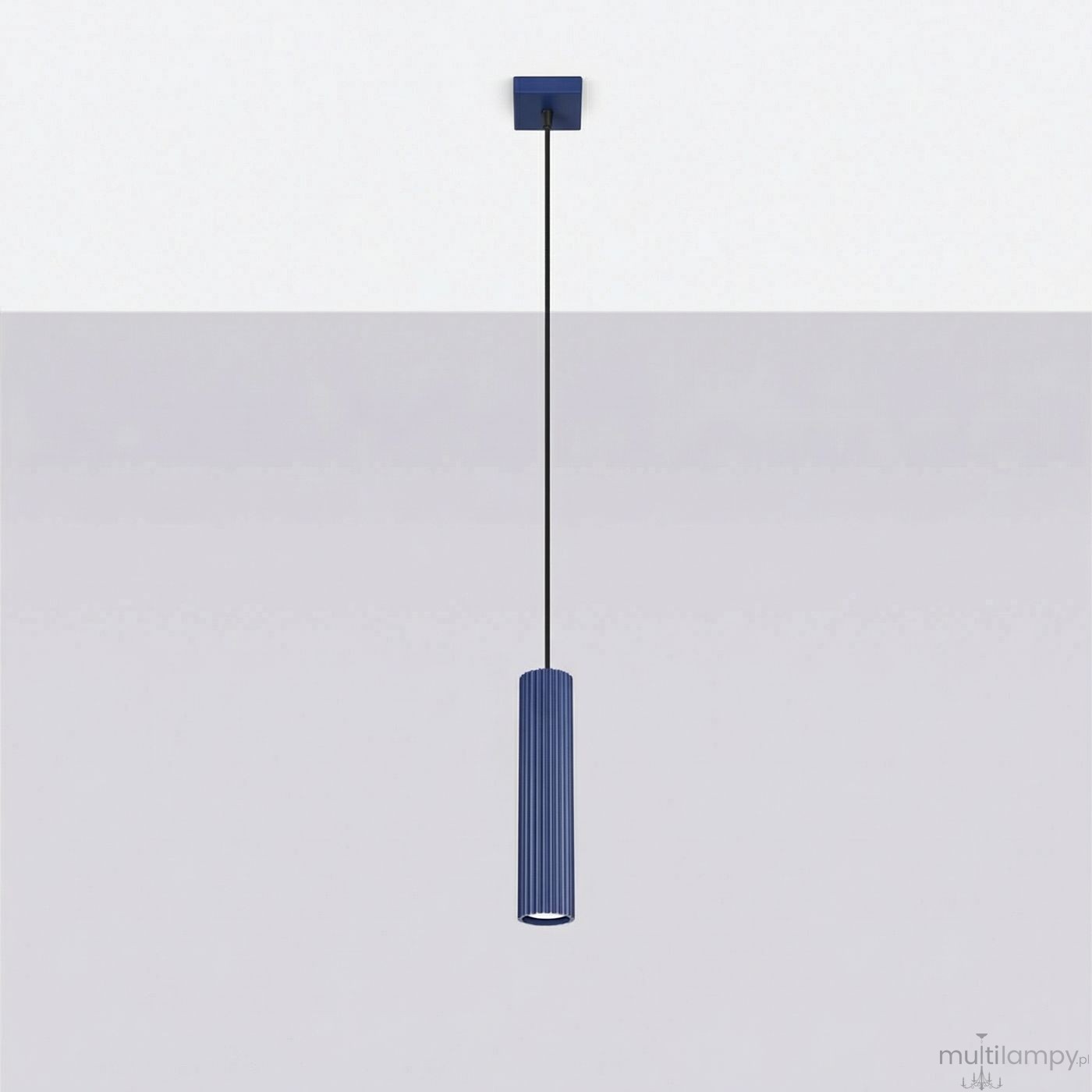 Karbon 1 lampa wisząca GU10 ultramaryna SL.2311