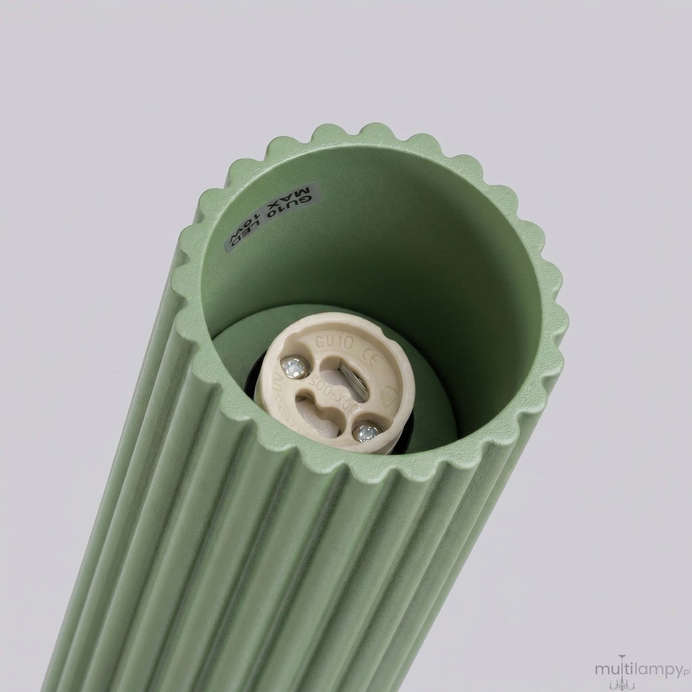 Karbon 10 lampa sufitowa 1xGU10 szałwia SL.2328