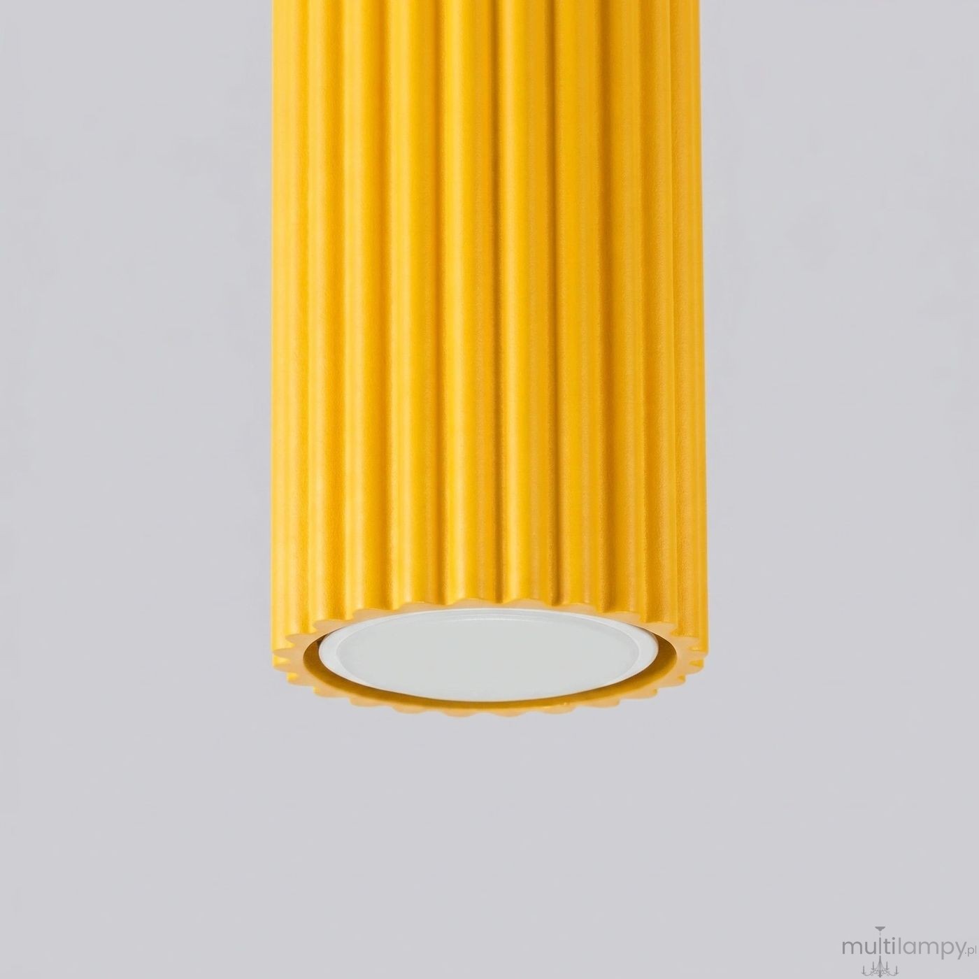 Karbon 10 lampa sufitowa 1xGU10 żółta SL.2329