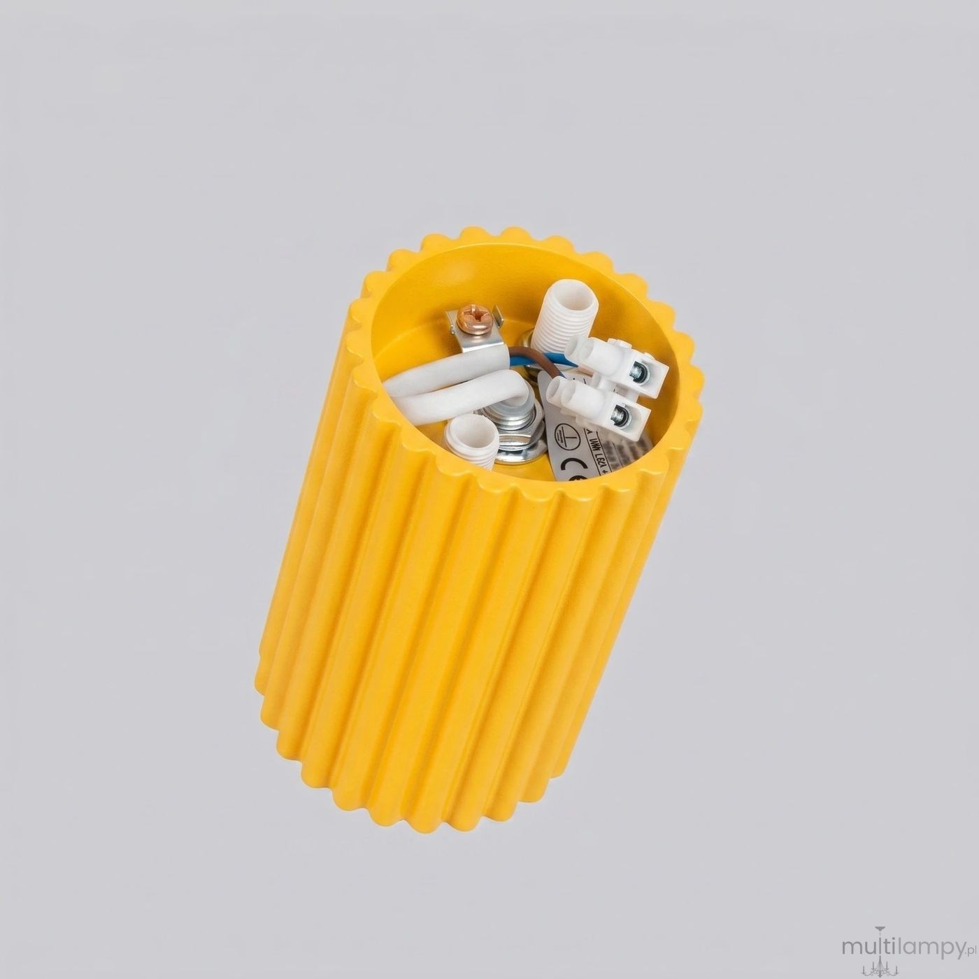 Karbon 10 lampa sufitowa 1xGU10 żółta SL.2329