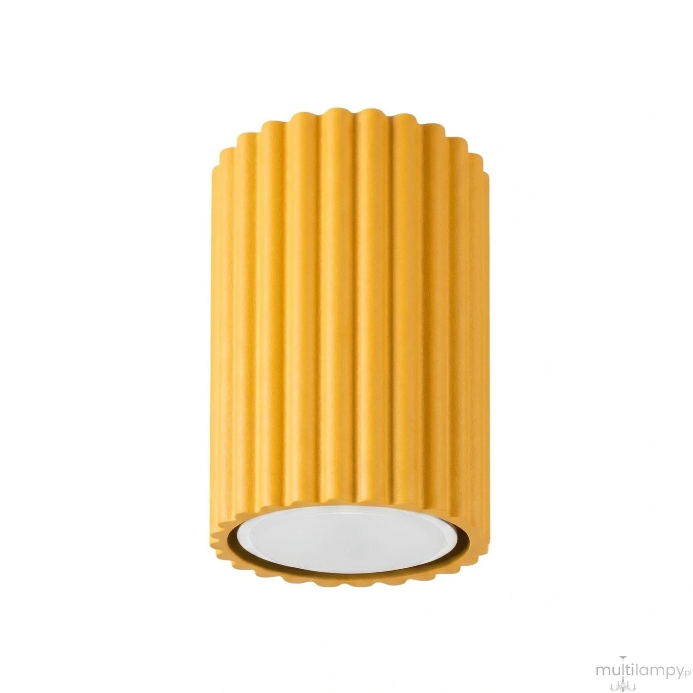 Karbon 10 lampa sufitowa 1xGU10 żółta SL.2329