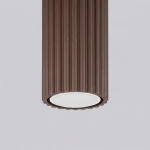 Karbon 10 lampa sufitowa 1xGU10 brązowa SL.2331