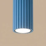 Karbon 10 lampa sufitowa 1xGU10 błękitna SL.2332