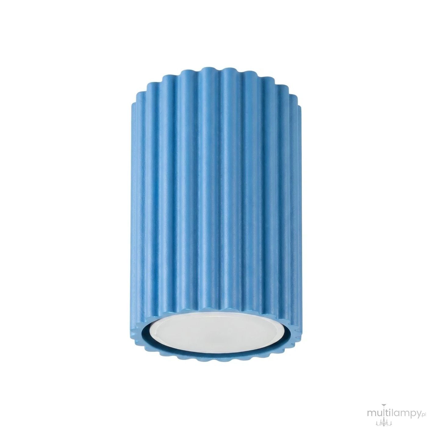 Karbon 10 lampa sufitowa 1xGU10 błękitna SL.2332