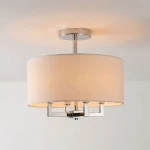 Lille lampa sufitowa 4xE14 nikiel/biały C04944NI