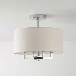 Lille lampa sufitowa 4xE14 nikiel/biały C04944NI