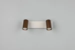 Taryn lampa sufitowa spot 2xGU10 szara kawowa R86852065