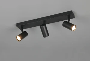 Taryn lampa sufitowa spot 3xGU10 czarna R86853032