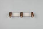 Taryn lampa sufitowa spot 3xGU10 szara kawowa R86853065