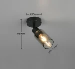 Mars kinkiet spot E14 czarny R80011032