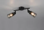 Mars lampa sufitowa spot 2xE14 czarna R80012032