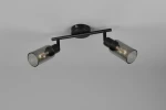 Mars lampa sufitowa spot 2xE14 czarna R80012032