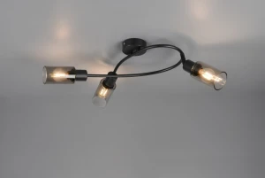 Mars lampa sufitowa spot 3xE14 czarna R80013932