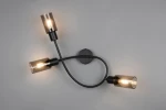 Mars lampa sufitowa spot 3xE14 czarna R80013932