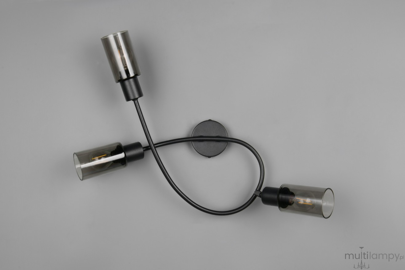 Mars lampa sufitowa spot 3xE14 czarna R80013932