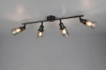 Mars lampa sufitowa spot 4xE14 czarna R80014032