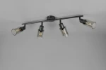 Mars lampa sufitowa spot 4xE14 czarna R80014032