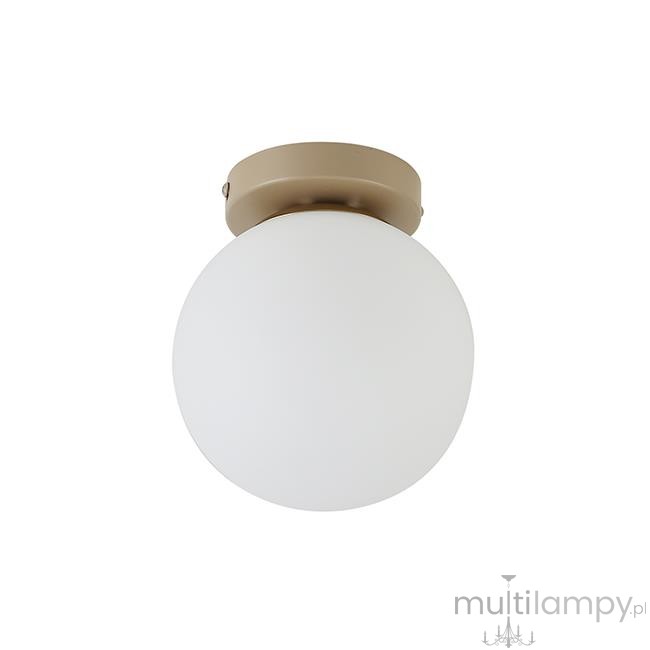 Bali lampa sufitowa E27 beż złoto