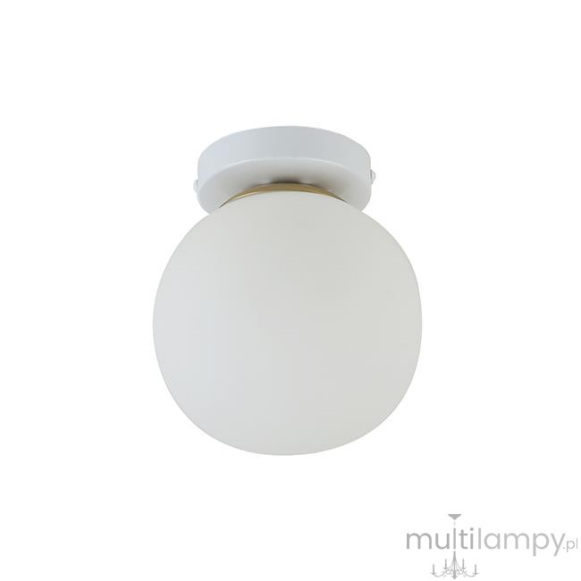 Bali lampa sufitowa E27 biała złota