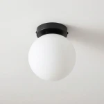 Bali lampa sufitowa E27 czarna