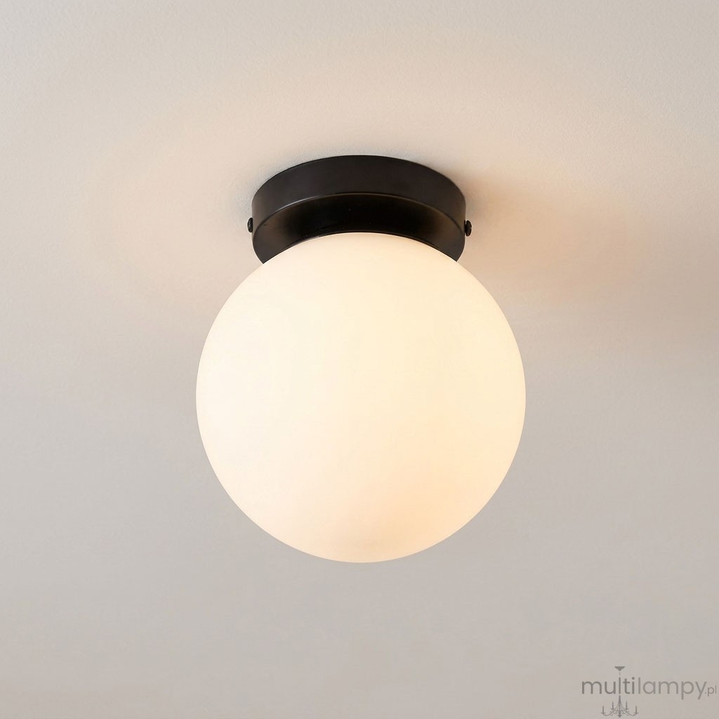 Bali lampa sufitowa E27 czarna