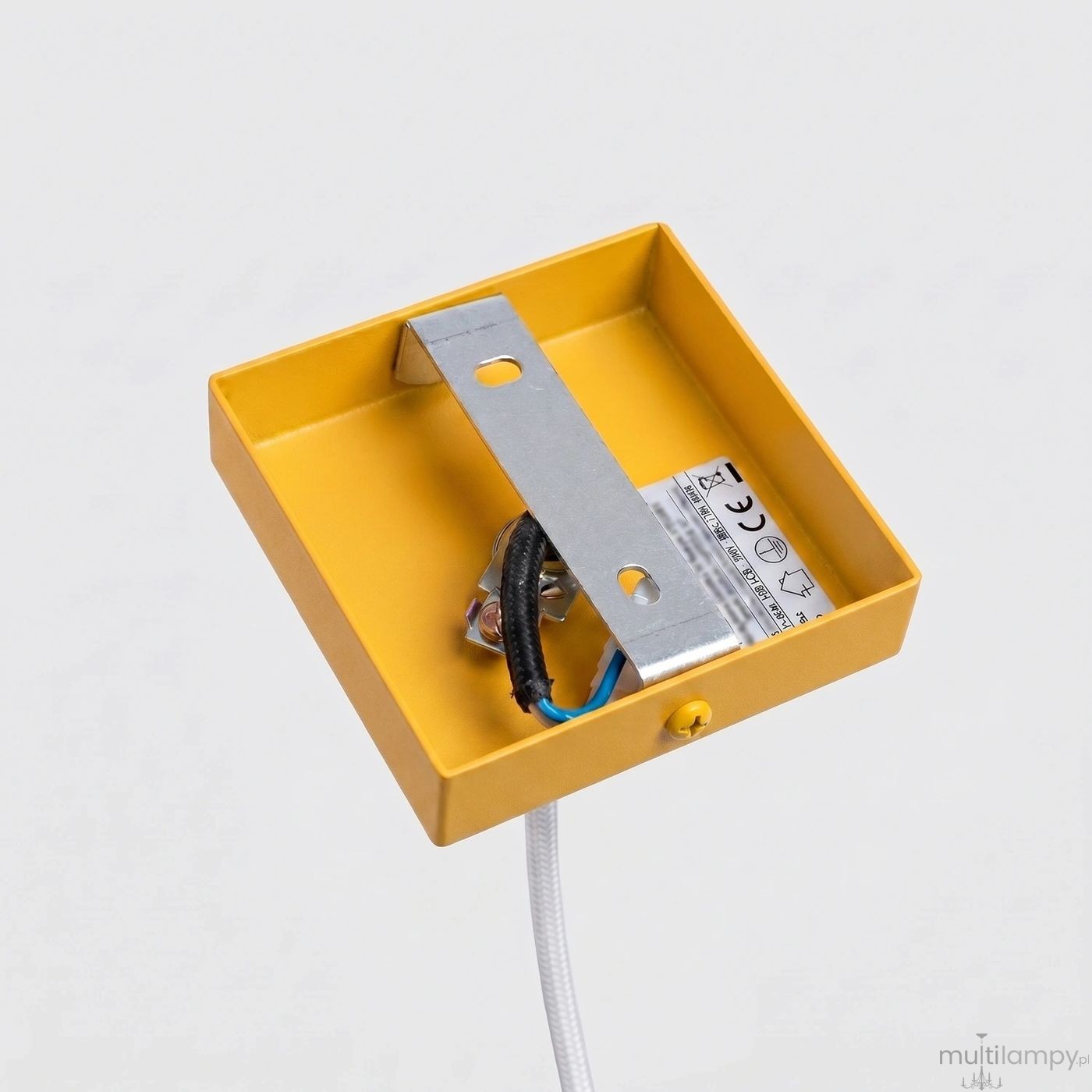 Karbon 1 lampa wisząca GU10 żółta SL.2334
