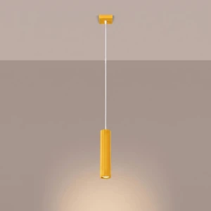 Karbon 1 lampa wisząca GU10 żółta SL.2334