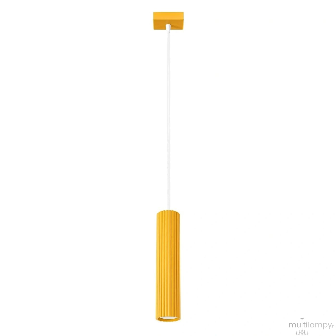 Karbon 1 lampa wisząca GU10 żółta SL.2334