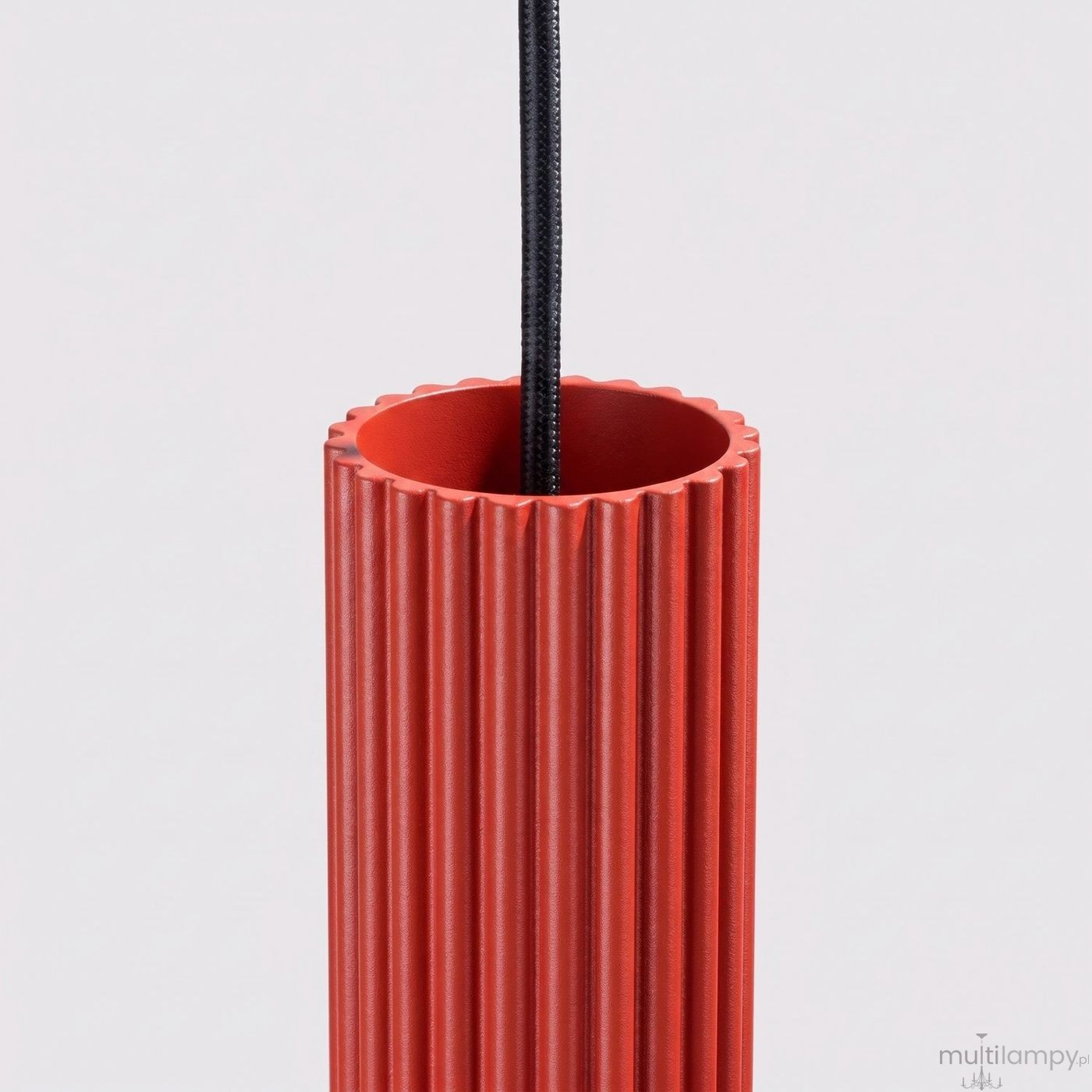 Karbon 1 lampa wisząca GU10 czerwona SL.2335