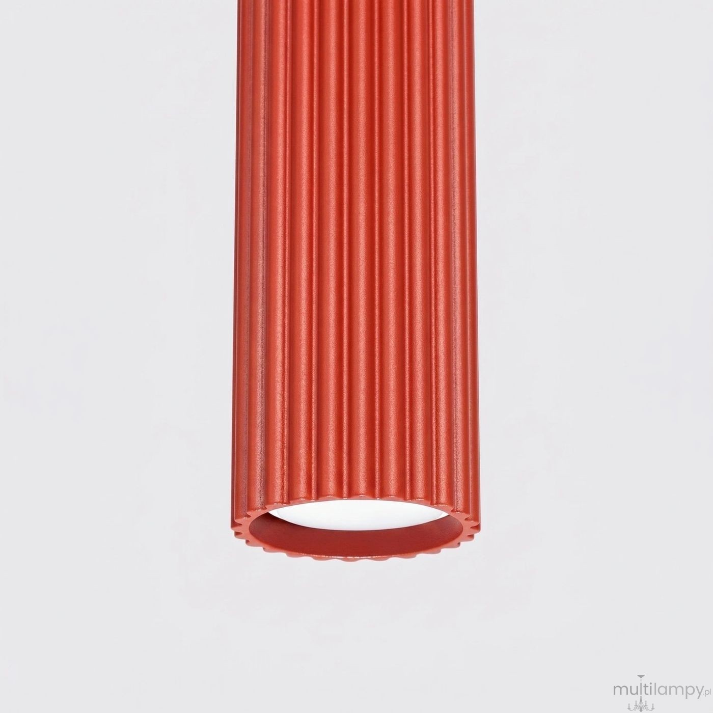 Karbon 1 lampa wisząca GU10 czerwona SL.2335
