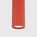 Karbon 1 lampa wisząca GU10 czerwona SL.2335