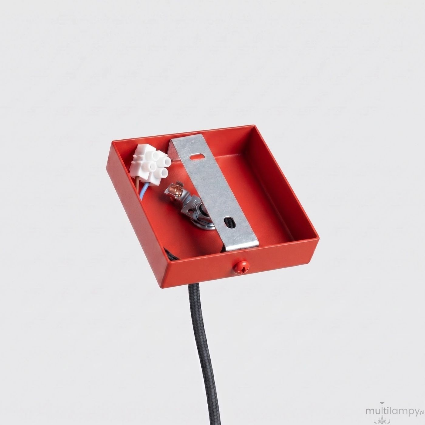 Karbon 1 lampa wisząca GU10 czerwona SL.2335