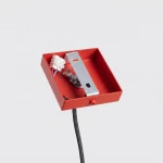 Karbon 1 lampa wisząca GU10 czerwona SL.2335
