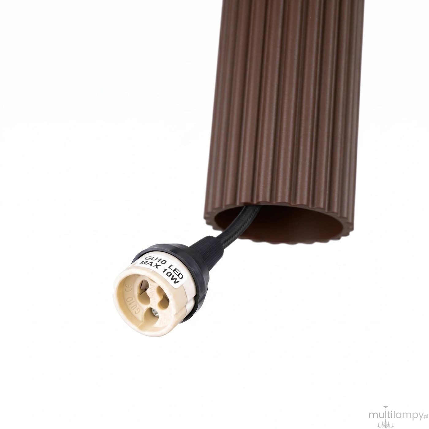 Karbon 1 lampa wisząca GU10 brązowa SL.2336