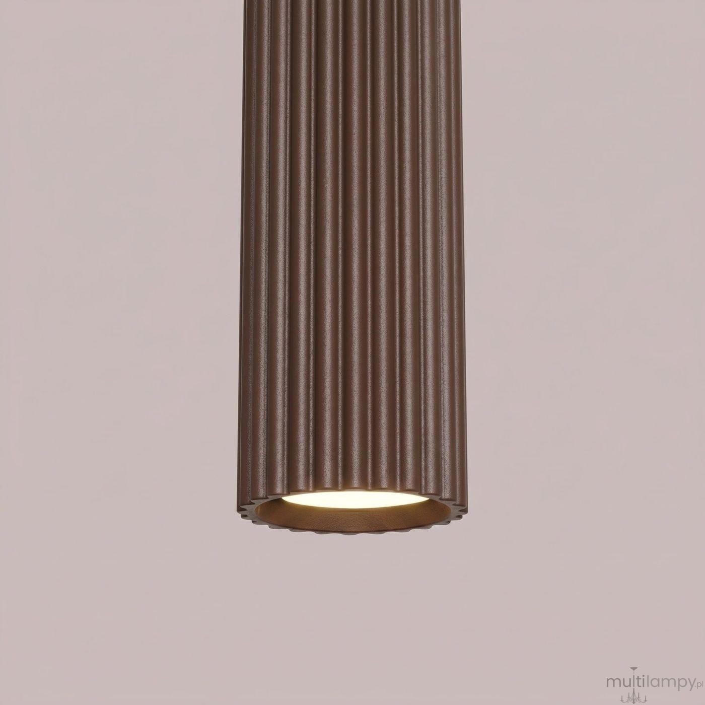 Karbon 1 lampa wisząca GU10 brązowa SL.2336