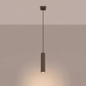 Karbon 1 lampa wisząca GU10 brązowa SL.2336