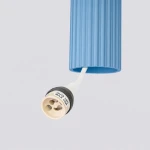 Karbon 1 lampa wisząca GU10 błękitna SL.2337