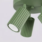 Karbon lampa sufitowa spot 3xGU10 szałwia SL.2353