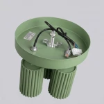 Karbon lampa sufitowa spot 3xGU10 szałwia SL.2353