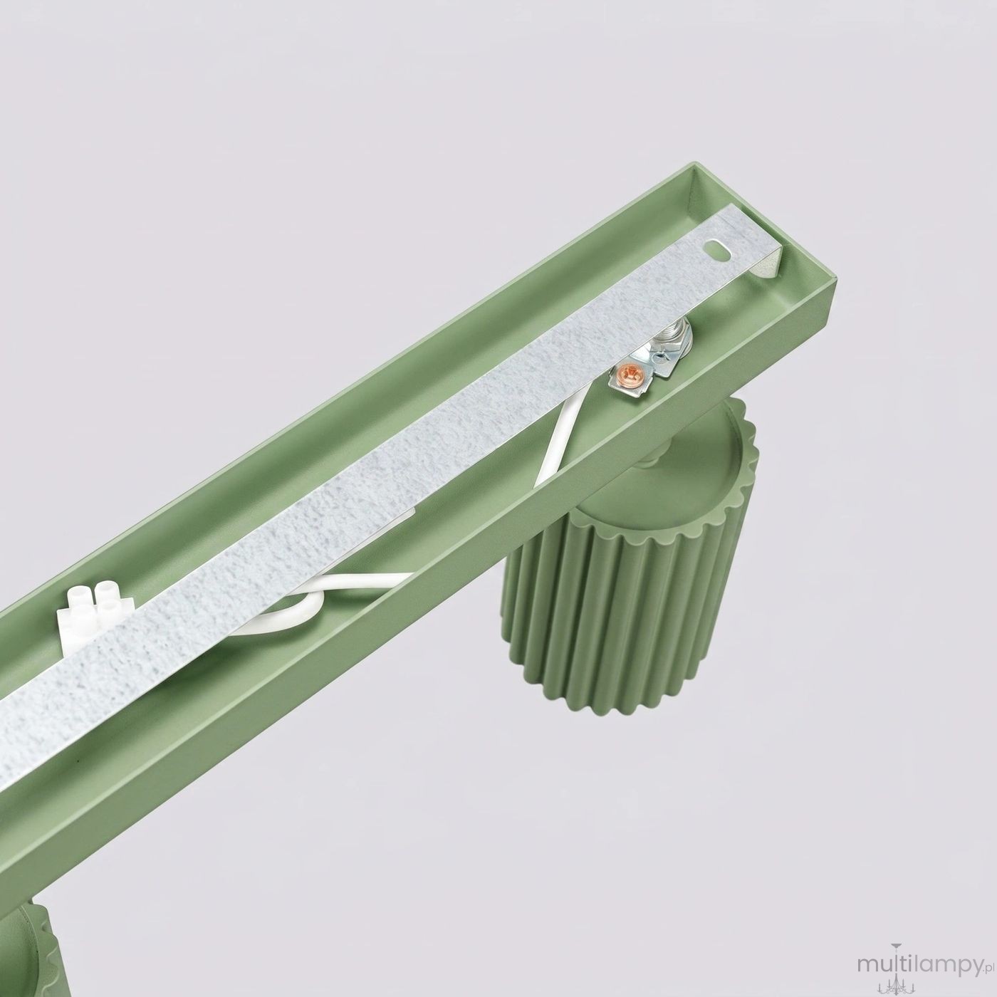Karbon L lampa sufitowa spot 4xGU10 szałwia SL.2354