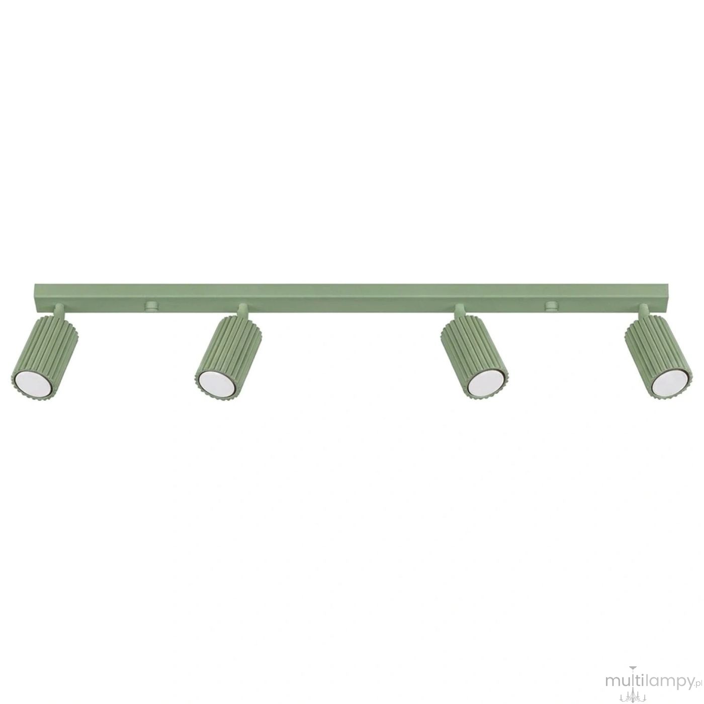 Karbon L lampa sufitowa spot 4xGU10 szałwia SL.2354