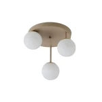 Bali 2 lampa sufitowa 3xE27 beżowa złota