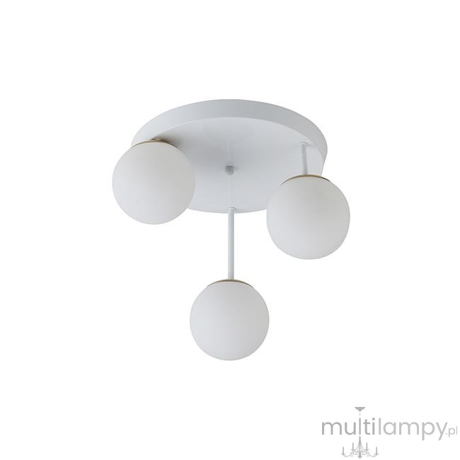 Bali 2 lampa sufitowa 3xE27 biała złota