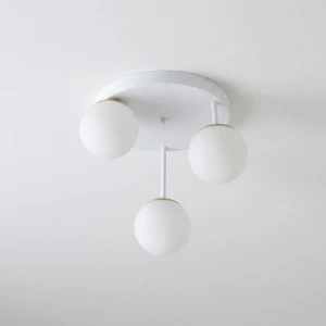 Bali 2 lampa sufitowa 3xE27 biała złota