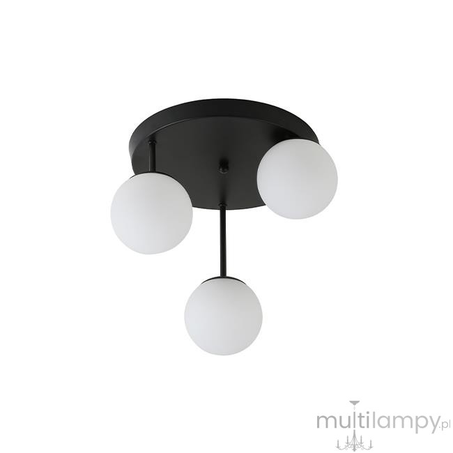Bali 2 lampa sufitowa 3xE27 czarna