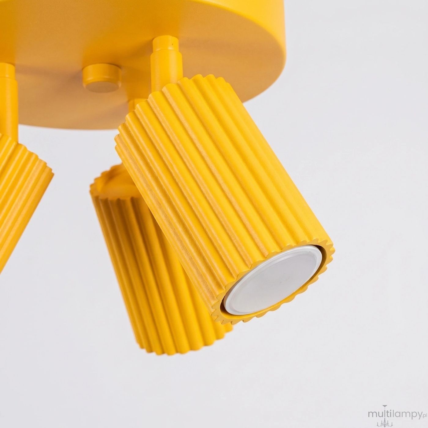 Karbon lampa sufitowa spot 3xGU10 żółta SL.2360
