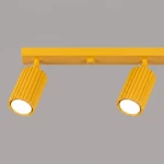 Karbon L lampa sufitowa spot 4xGU10 żółta SL.2361
